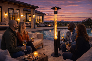 Gasvrij terras verwarmen: duurzame alternatieven voor de klassieke terrasheater Flamesa.nl