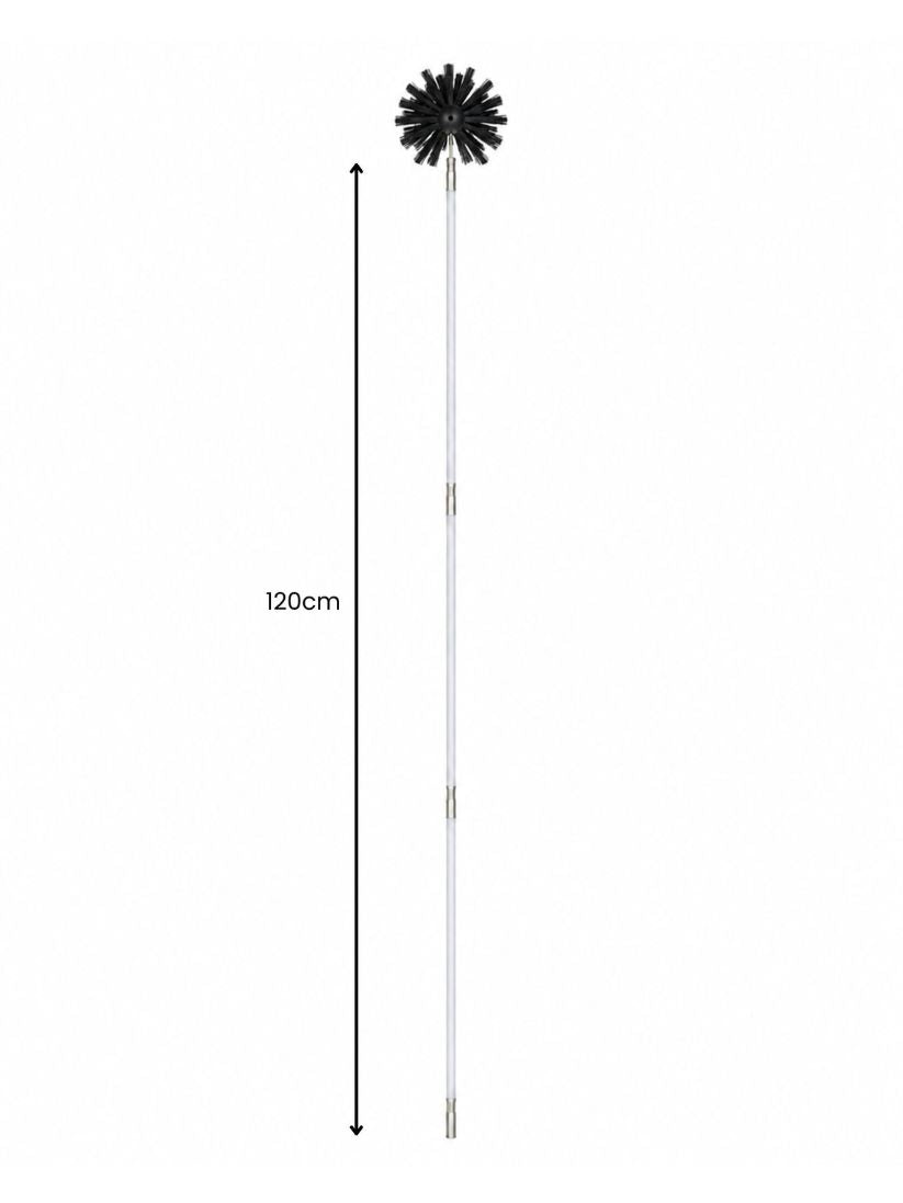 Pelletkachel Glas Reinigingsborstel | 120 cm | 3-delig Flamesa.nl