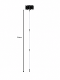 Pelletkachel Glas Reinigingsborstel | 120 cm | 3-delig Flamesa.nl