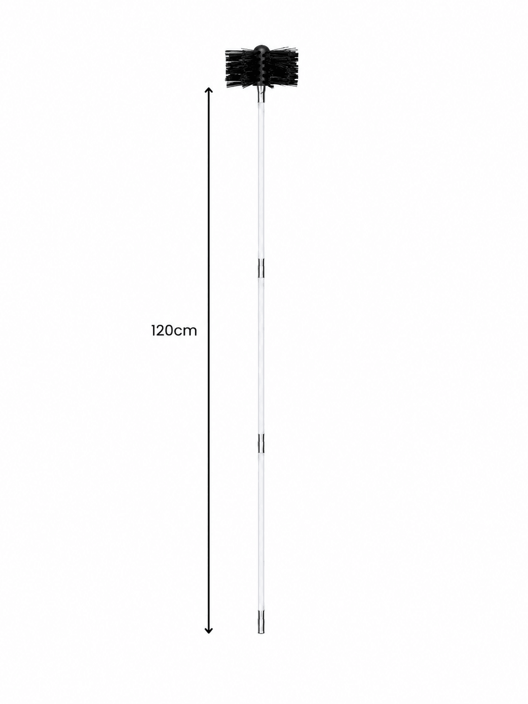 Pelletkachel Glas Reinigingsborstel | 120 cm | 3-delig Flamesa.nl
