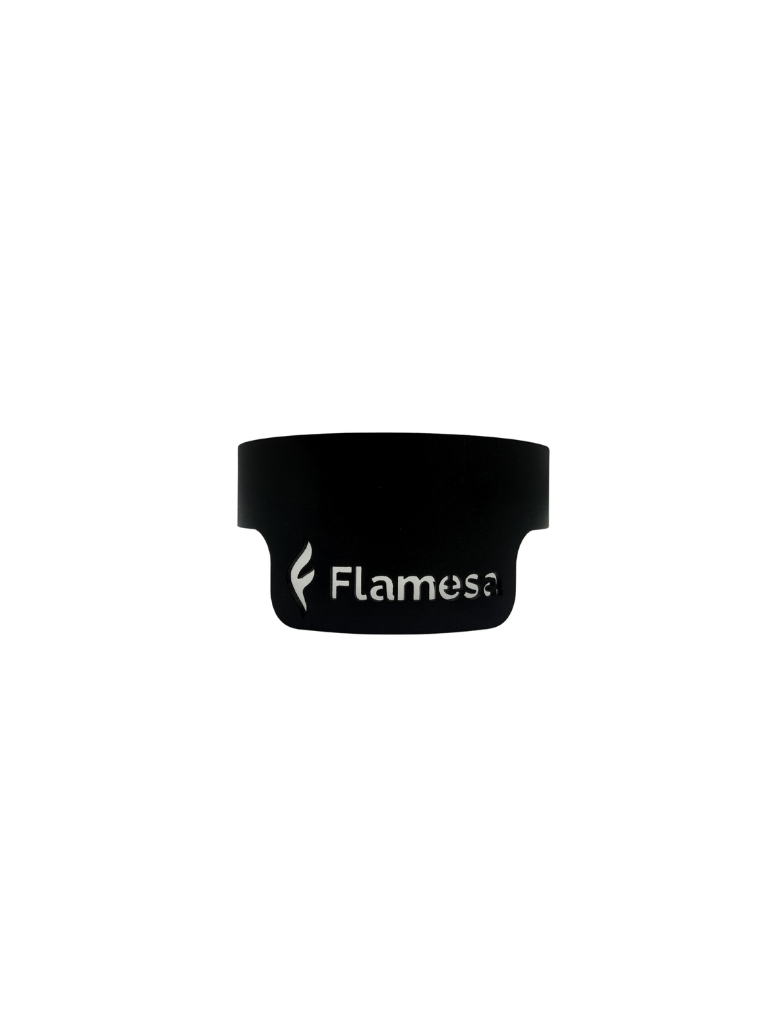 Pelletkachel Glasbuis houder met Logo | Flare & Lumina pelletkachel | Flamesa® Flamesa.nl
