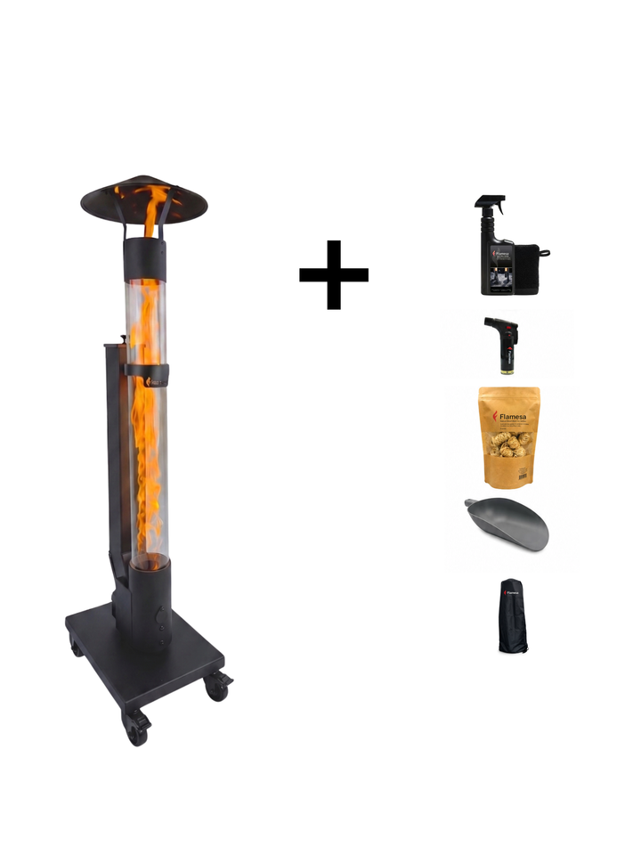 Pelletkachel Startset Flamesa® Avara – Startset incl. Accessoires Flamesa.nl