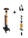 Pelletkachel Complete Set – Flamesa® Avara – Complete set incl. accessoires Flamesa.nl