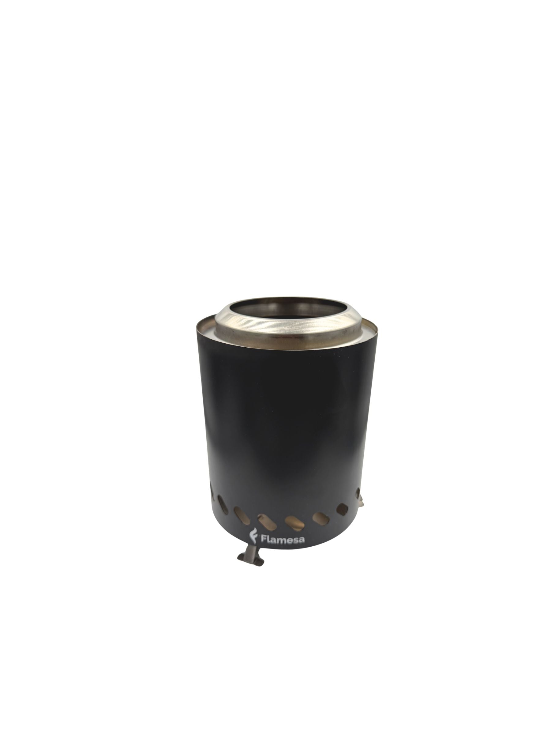 Flamesa® Vulcan – Zwart Tafelmodel Pellet Vuurkorf voor Buiten Flamesa.nl