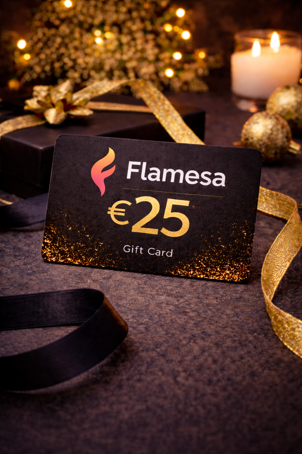 Flamesa Cadeaubon kopen | €25-€250 | Geef warmte en sfeer cadeau Flamesa.nl