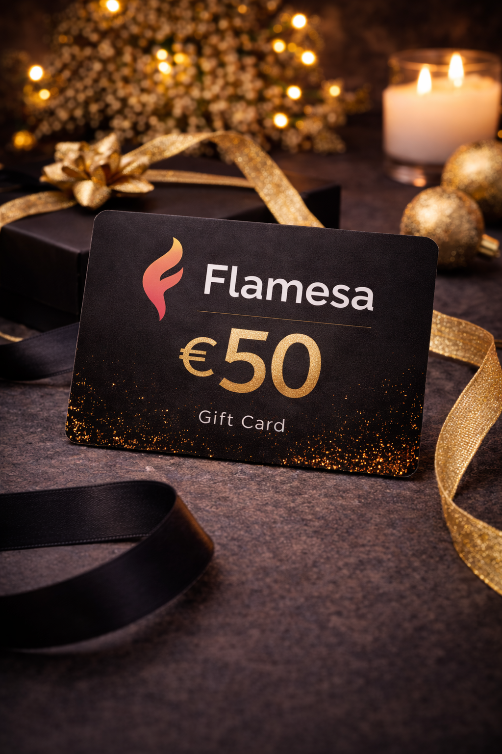 Flamesa Cadeaubon kopen | €25-€250 | Geef warmte en sfeer cadeau Flamesa.nl
