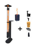 Flamesa® Lumina Startset – pelletkachel met gratis Flamesa Vulcan en accessoires