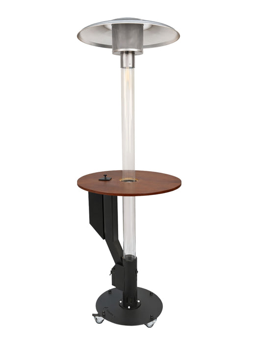 Flamesa Solaro – Premium Pellet Terrasverwarmer met Tafel