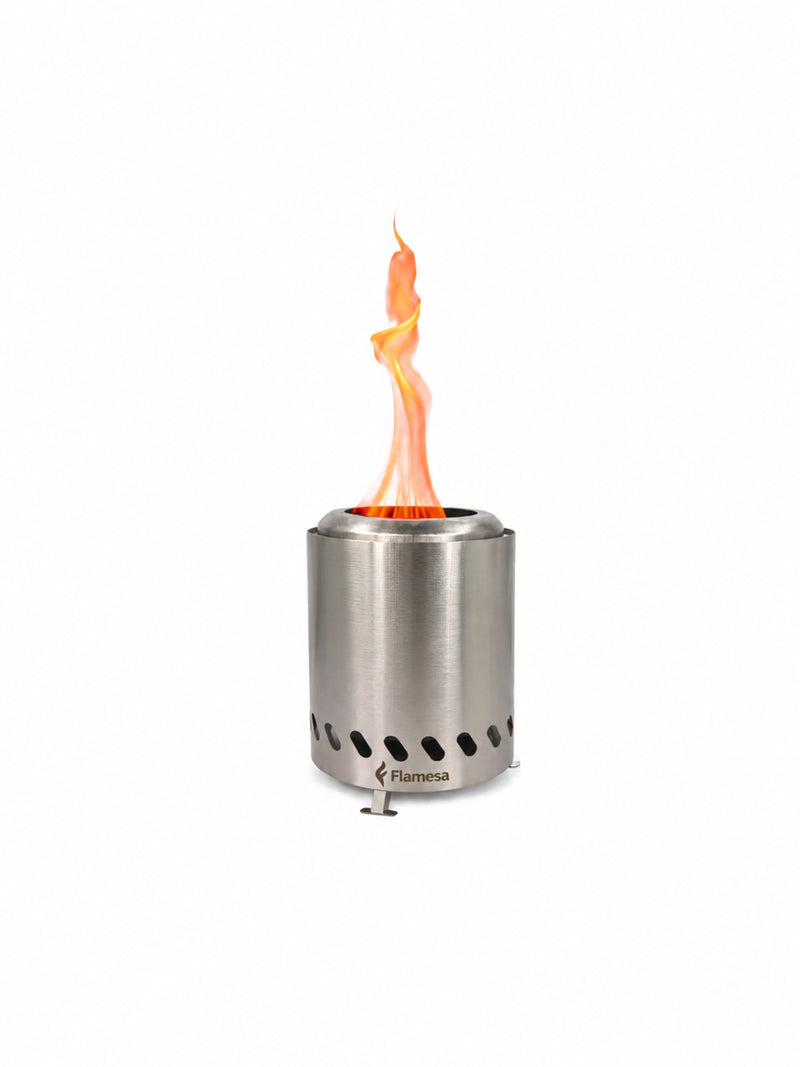 Flamesa® Vulcan – Tafelmodel Pellet Vuurkorf voor Buiten