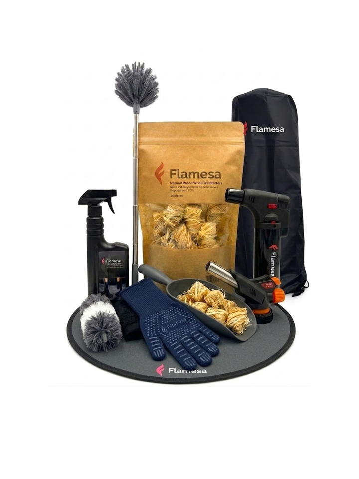 Premium Protection & Care Set - Pelletkachel Accessoire Set Flamesa.nl
