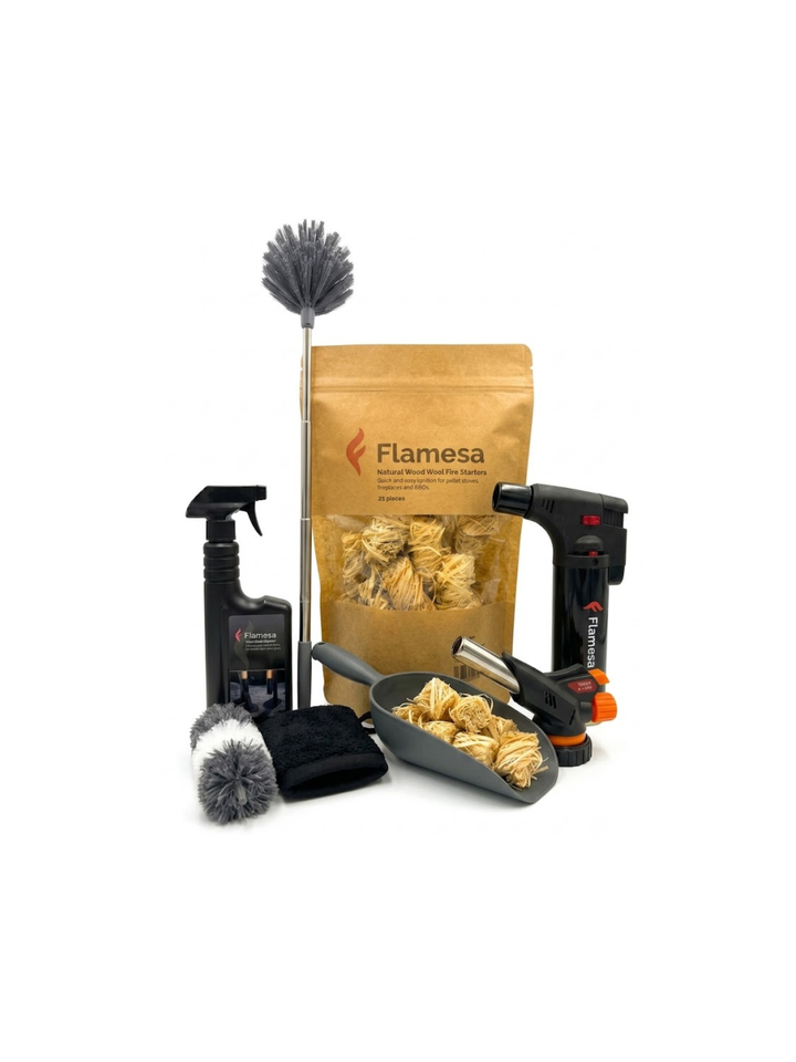 Start & Care Set - Pelletkachel Accessoire Set Flamesa.nl