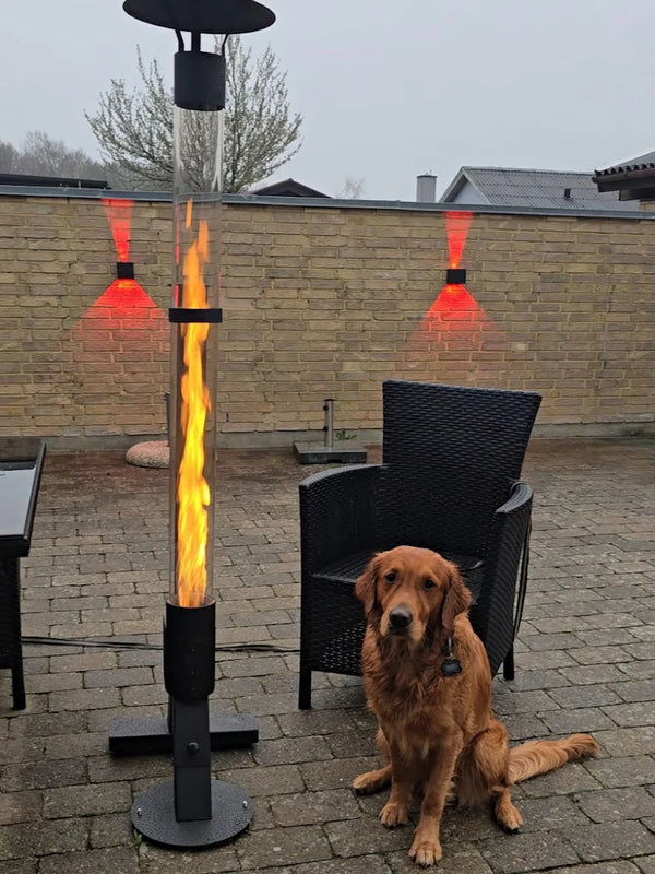 Mooie en lekker warme toevoeging voor de tuinkamer